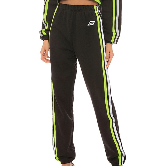 I.AM.GIA Pants - I am Gia mercury reflective logo track pants